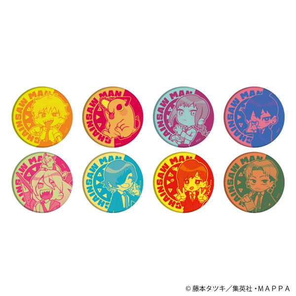 缶バッジ「チェンソーマン」02/ミニキャライラスト 8個入りBOX[MAPPA