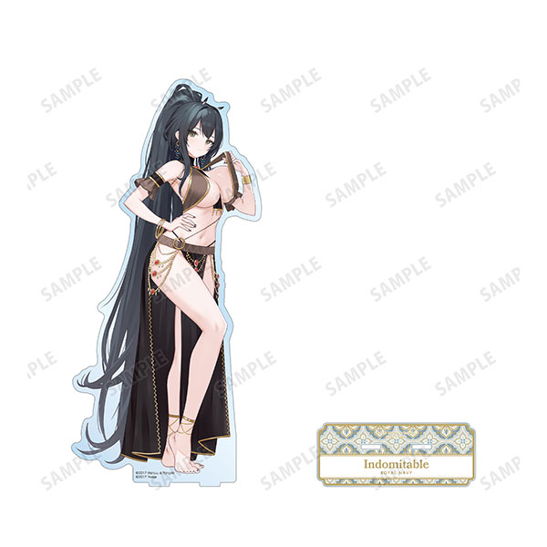 アズールレーン 描き起こしイラスト インドミタブル 踊り子ver. 1/7スケール 特大アクリルスタンド[アルマビアンカ]《在庫切れ》