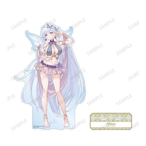 アズールレーン 描き起こしイラスト アルビオン 踊り子ver. 1/7