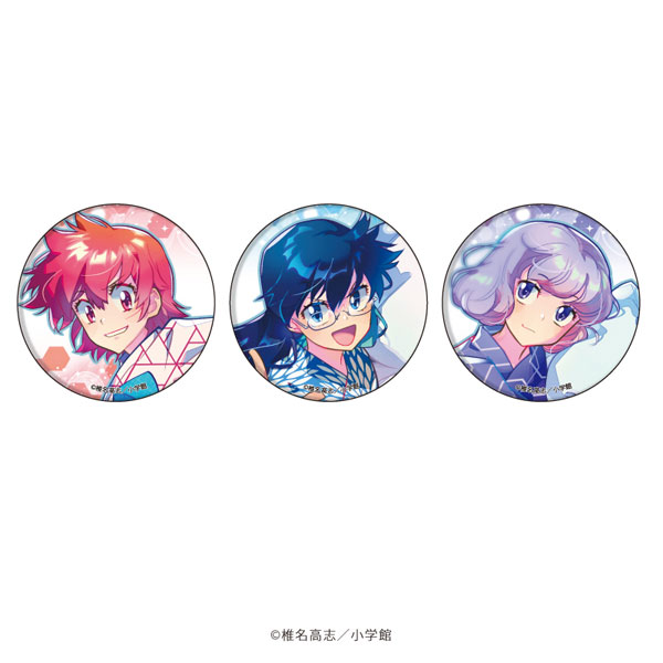 缶バッジ3個セット「絶対可憐チルドレン」01/明石薫＆野上葵＆三宮紫穂 枕投げver.(描き下ろしイラスト)[A3]《在庫切れ》