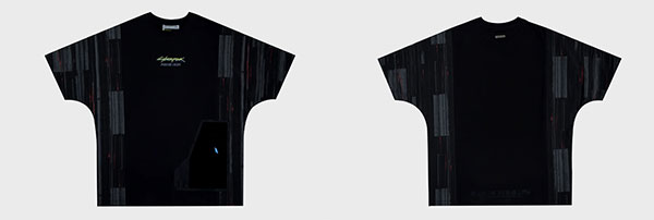 GCORES Industries×サイバーパンク2077 Tシャツ ブラック Mサイズ[GCORES Industries]