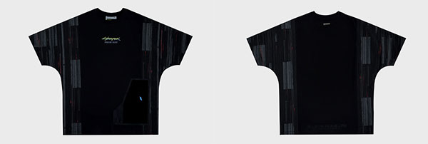GCORES Industries×サイバーパンク2077 Tシャツ ブラック Lサイズ[GCORES Industries]