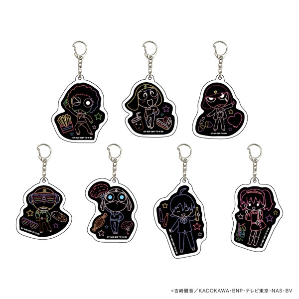 ケロロ軍曹　ネオンイラスト　アクリルキーホルダー　セット アクリルキーホルダー「ケロロ軍曹」03/ ネオンサインアートイラスト 7