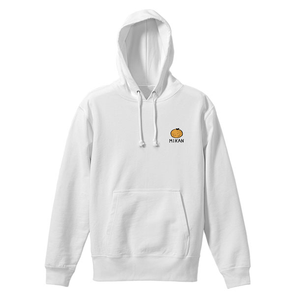 ひらやすみ MIKAN プルオーバーパーカー/WHITE-L（再販）[コスパ]《発売済・在庫品》