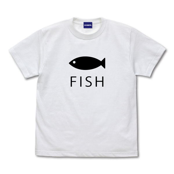 ひらやすみ FISH Tシャツ/WHITE-L（再販）[コスパ]《０７月予約》