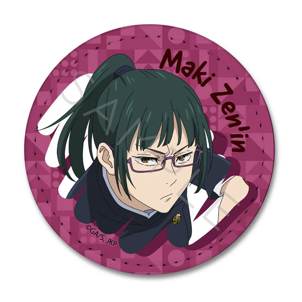 TVアニメ「呪術廻戦」2期 第2弾 レザーバッジ (丸形) ND (禪院真希