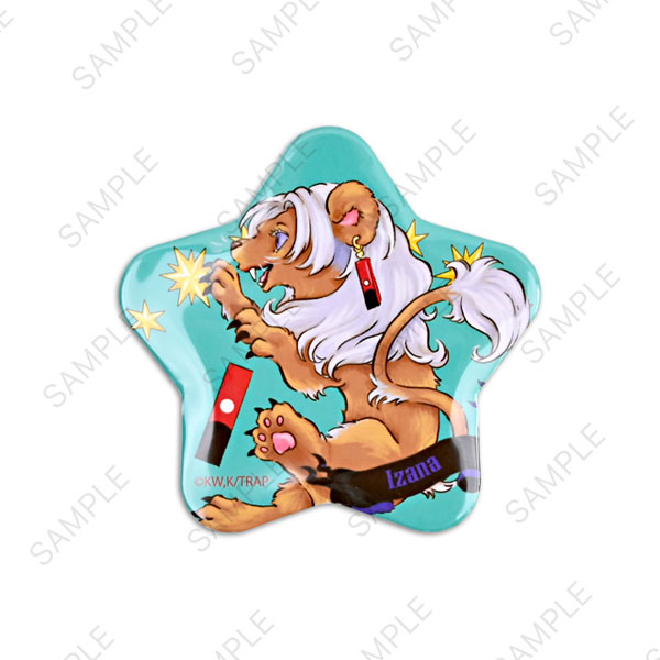 東京リベンジャーズ Ms LUTRAコラボ 星型缶バッジ(黒川イザナ)[マーク