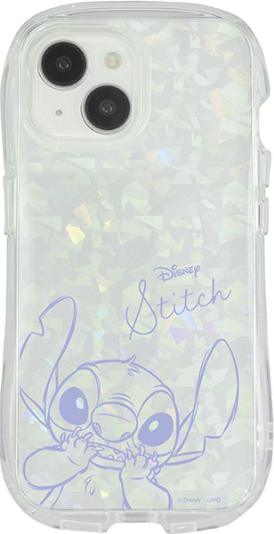ディズニーキャラクター iPhone 15/14/13 対応 クリスタルクリアケース