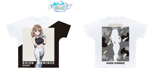 ドルフィンウェーブ 住乃絵紫苑 フルグラフィックTシャツ ユニセックス XXS[アルマビアンカ]《在庫切れ》