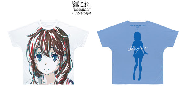 アニメ『「艦これ」いつかあの海で』 時雨 Ani-Art フルグラフィックTシャツ ユニセックス XS[アルマビアンカ]《在庫切れ》