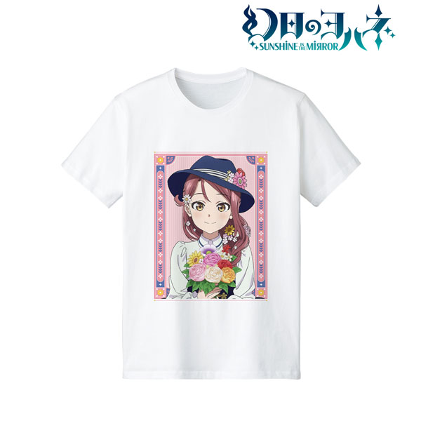 幻日のヨハネ -SUNSHINE in the MIRROR- 描き下ろしイラスト リコ 花祭り村娘ver. Tシャツ レディース XL[アルマビアンカ]《在庫切れ》