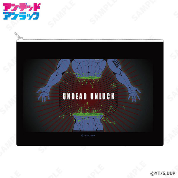 アンデッドアンラック フラットポーチ OP Ver.[OP＆EDコレクション][ディ・テクノ]《在庫切れ》