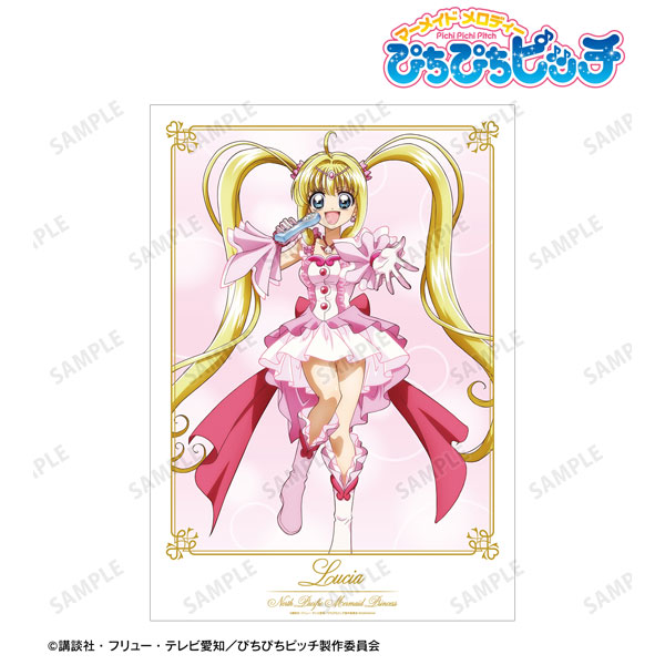 アニメ「ぴちぴちピッチ」 描き下ろしイラスト 七海るちあ 20th Anniversary ver. A3マット加工ポスター[アルマビアンカ]《在庫切れ》