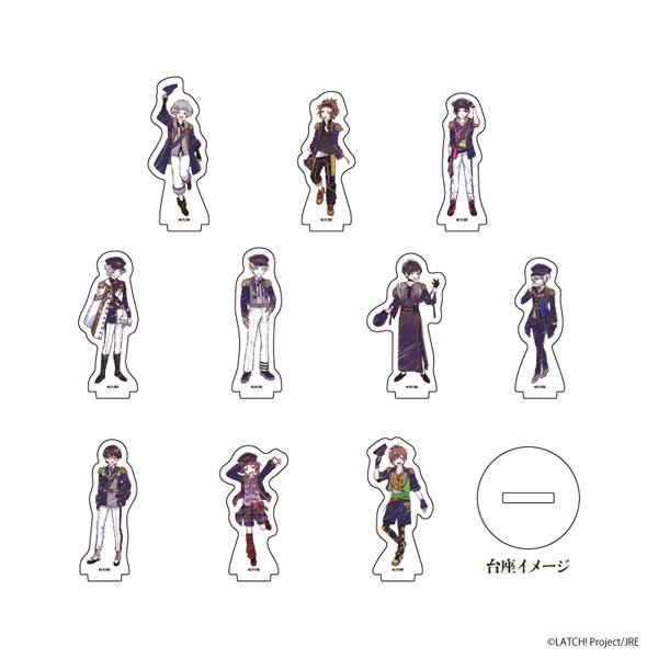 雑貨　【BOX】STATION IDOL LATCH! アクリルぷちスタンド 11.エキメン総選挙ver. vol.2(グラフアートイラスト) アクリルぷちスタンド「STATION IDOL LATCH！」11/エキメン総
