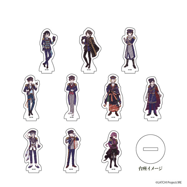 雑貨　【BOX】STATION IDOL LATCH! アクリルぷちスタンド 10.エキメン総選挙ver. vol.1(グラフアートイラスト) アクリルぷちスタンド「STATION IDOL LATCH！」12/エキメン総