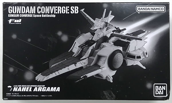 中古】(本体A/箱B)FW GUNDAM CONVERGE SB ネェル・アーガマ級強襲揚陸 