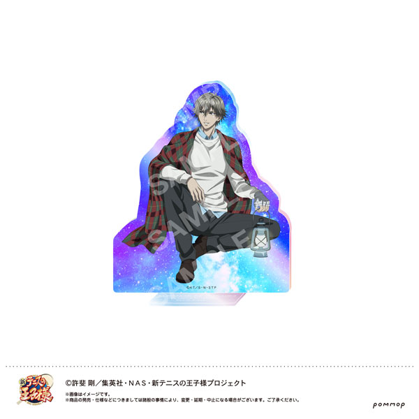 柳蓮二　テニスの王子様　テニプリ　アクリルブロック　BIGオーロラブロッキー 網球王子-Not ended yet /柳蓮二/THE PRINCE OF TENNIS Ⅱ