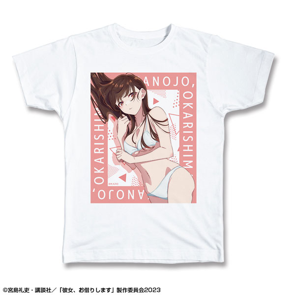 彼女、お借りします Tシャツ XLサイズ デザイン01(水原千鶴)[ライセンスエージェント]