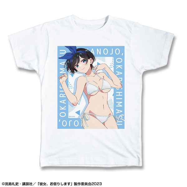 彼女、お借りします Tシャツ XLサイズ デザイン02(更科瑠夏)（再販）[ライセンスエージェント]《０７月予約》