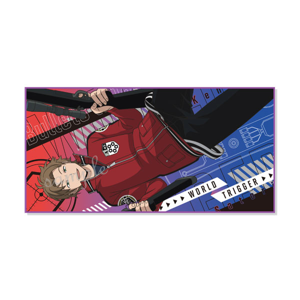 ワールドトリガー Bullets to Target ラージタオル 1.佐鳥賢[amie]《発売済・在庫品》