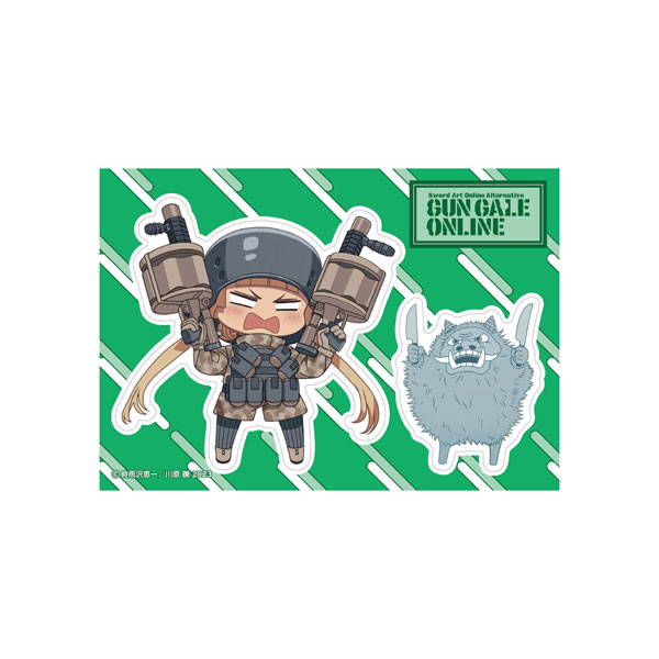 ソードアート・オンライン オルタナティブ ガンゲイル・オンライン GG3耐ステッカー フカ次郎＆なまはげ[グルーヴガレージ]《在庫切れ》