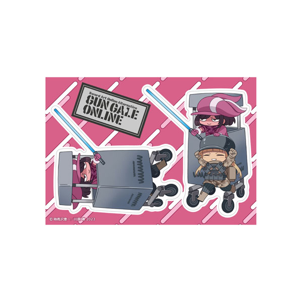 ソードアート・オンライン オルタナティブ ガンゲイル・オンライン GG3耐ステッカー レン＆フカ次郎inPM号[グルーヴガレージ]《在庫切れ》