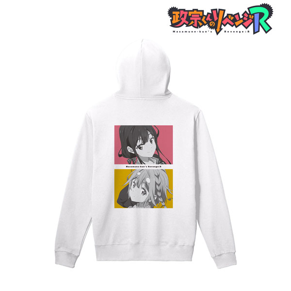 TVアニメ『政宗くんのリベンジR』 安達垣愛姫＆小岩井吉乃 バックプリントパーカー メンズ M[アルマビアンカ]《在庫切れ》