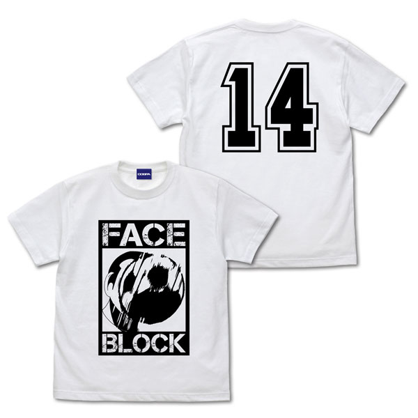 キャプテン翼シーズン2 ジュニアユース編 顔面ブロック Tシャツ/WHITE-S[コスパ]