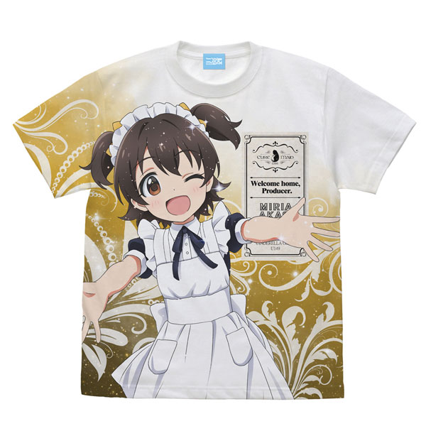 コスパ・デポ アイドルマスター シンデレラガールズ U149 みりあ フルグラフィックTシャツ キュアメイドカフェ/L[コスパ]