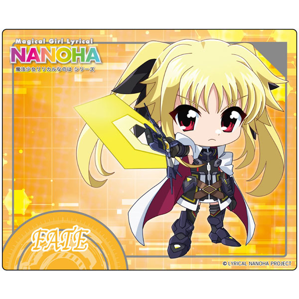 【翌日発送可能】 魔法少女リリカルなのは マウスパッド フェイト・T・ハラオウン キーボード&マウスアクセサリ