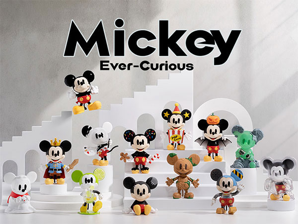 DISNEY 100th Anniversary Mickey Ever-Curious シリーズ 12個