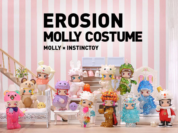 INSTINCTOY EROSION MOLLY COSTUME アソート POP MART x KENNYSWORK x INSTINCTOY's latest works 