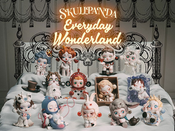 SKULLPANDA Everyday Wonderland シリーズ 12個入りBOX[POPMART]
