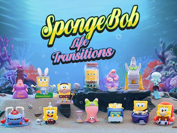 SpongeBob ライフ トランジションズ シリーズ 12個入りBOX
