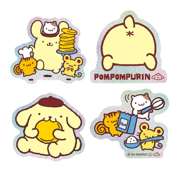 サンリオキャラクターズ モバイルステッカー ポムポムプリン[グルマンディーズ]《在庫切れ》