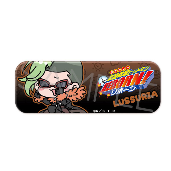 TVアニメ『家庭教師ヒットマンREBORN！』長方形缶バッジ MM (ルッスーリア)[シンクイノベーション]《在庫切れ》