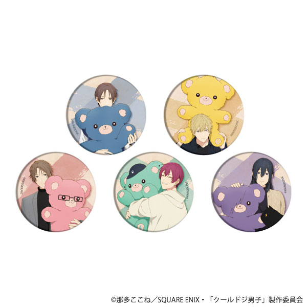 缶バッジ「クールドジ男子」10/こぐまのぬいぐるみver. 描き 缶バッジ「クールドジ男子」10/こぐまのぬいぐるみver. 描き
