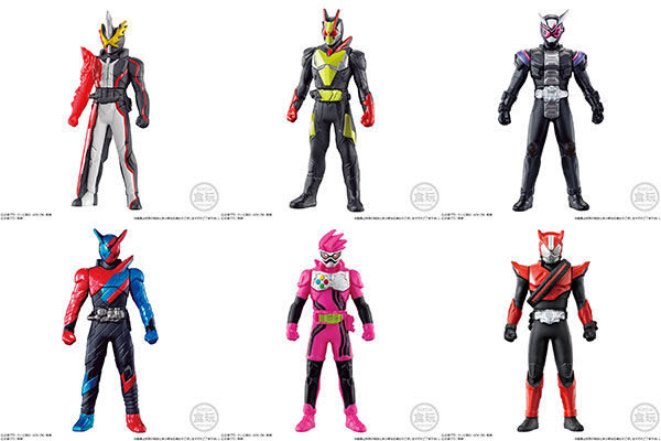ソフビヒーロー 仮面ライダーセイバー＆レジェンド仮面ライダー 全6種セット