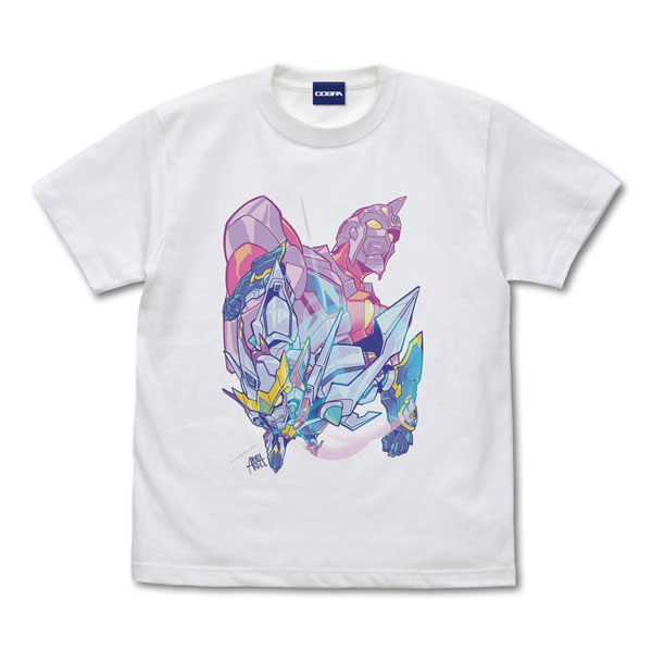 グリッドマン ユニバース 雨宮哲描き下ろしフルカラーTシャツ/WHITE-M（再販）[コスパ]《０７月予約》