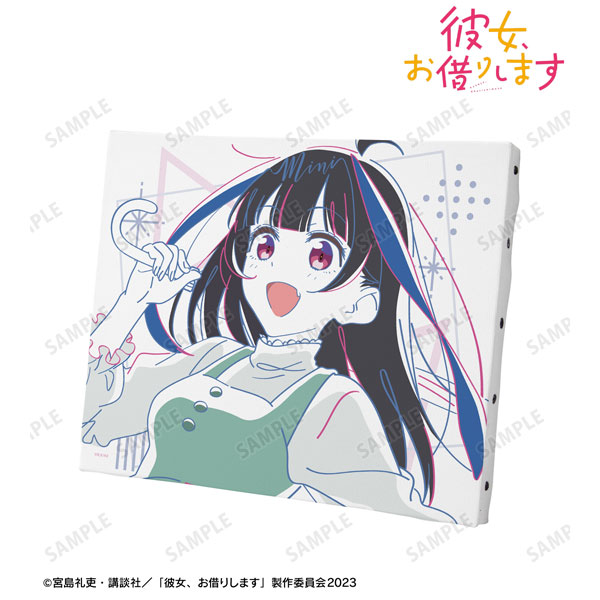TVアニメ『彼女、お借りします』 八重森みに lette-graph キャンバス