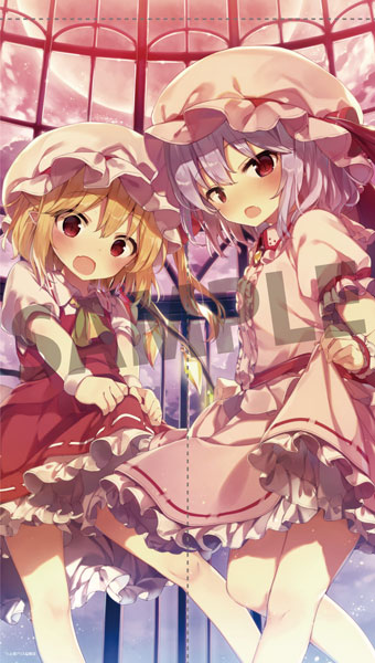 タペストリー霊夢＆魔理沙まさる.jp のれんカーテン 東方Project