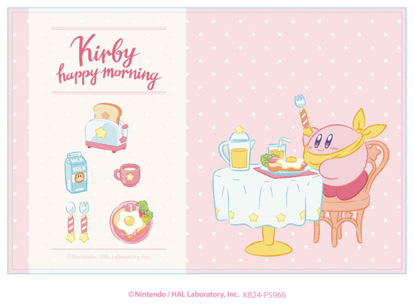 星のカービィ カービィ・ハッピーモーニング ランチョンマット ピンク[ツインクル]