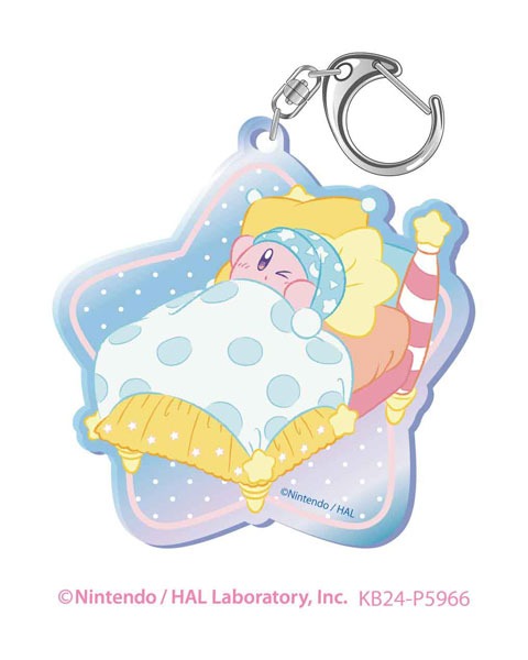 星のカービィ カービィ play with ワドルディ プレートキーホルダー E