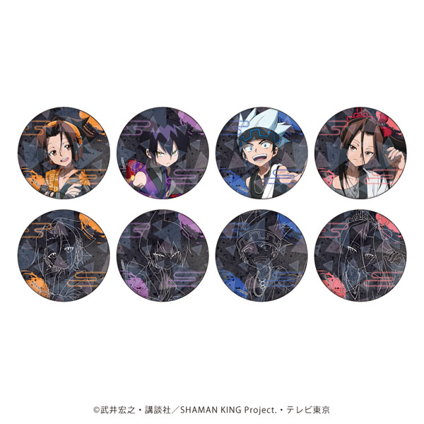 ホログラム缶バッジ(65mm)「TVアニメ『SHAMAN KING』」02/和ロックver