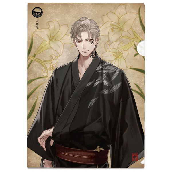 刀剣乱舞 華こよみ絵巻 ポストカード 山鳥毛 他 刀剣乱舞-ONLINE- 華こよみ絵巻 第五弾 和紙ファイル 山鳥毛