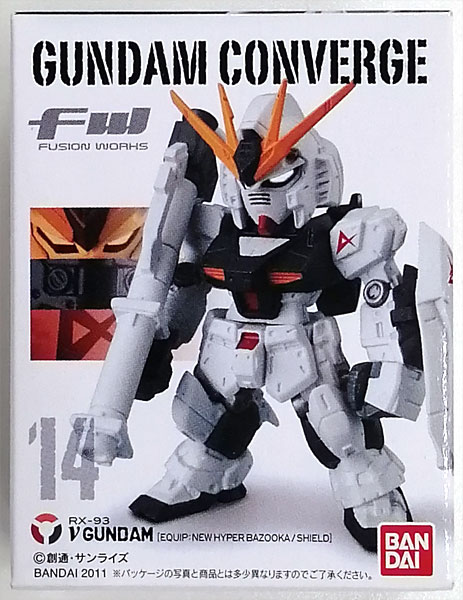 FW GUNDAM CONVERGE 3 νガンダム[ニュー・ハイパー・バズーカ/シールド