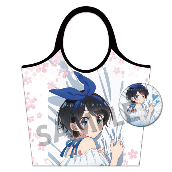 彼女、お借りします 描き下ろし抱きつかれトートバッグ 更科瑠夏 ワンピース ver.[ホビーストック]《在庫切れ》