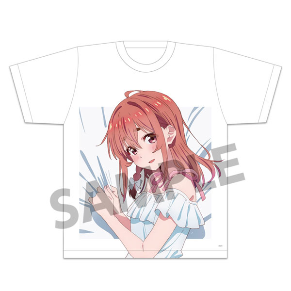 彼女、お借りします 描き下ろし抱きつかれTシャツ 桜沢墨 ワンピース ver. Mサイズ[ホビーストック]《在庫切れ》