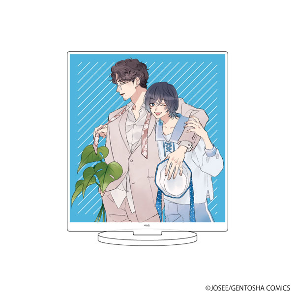 アクリルスタンド「探偵とねこちゃん」01/川崎＆御徒町A(描き下ろしイラスト)[A3]《在庫切れ》