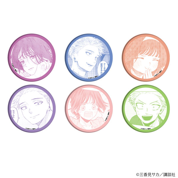 缶バッジ「薫る花は凛と咲く」10/公式イラスト 6個入りBOX[A3]《在庫切れ》